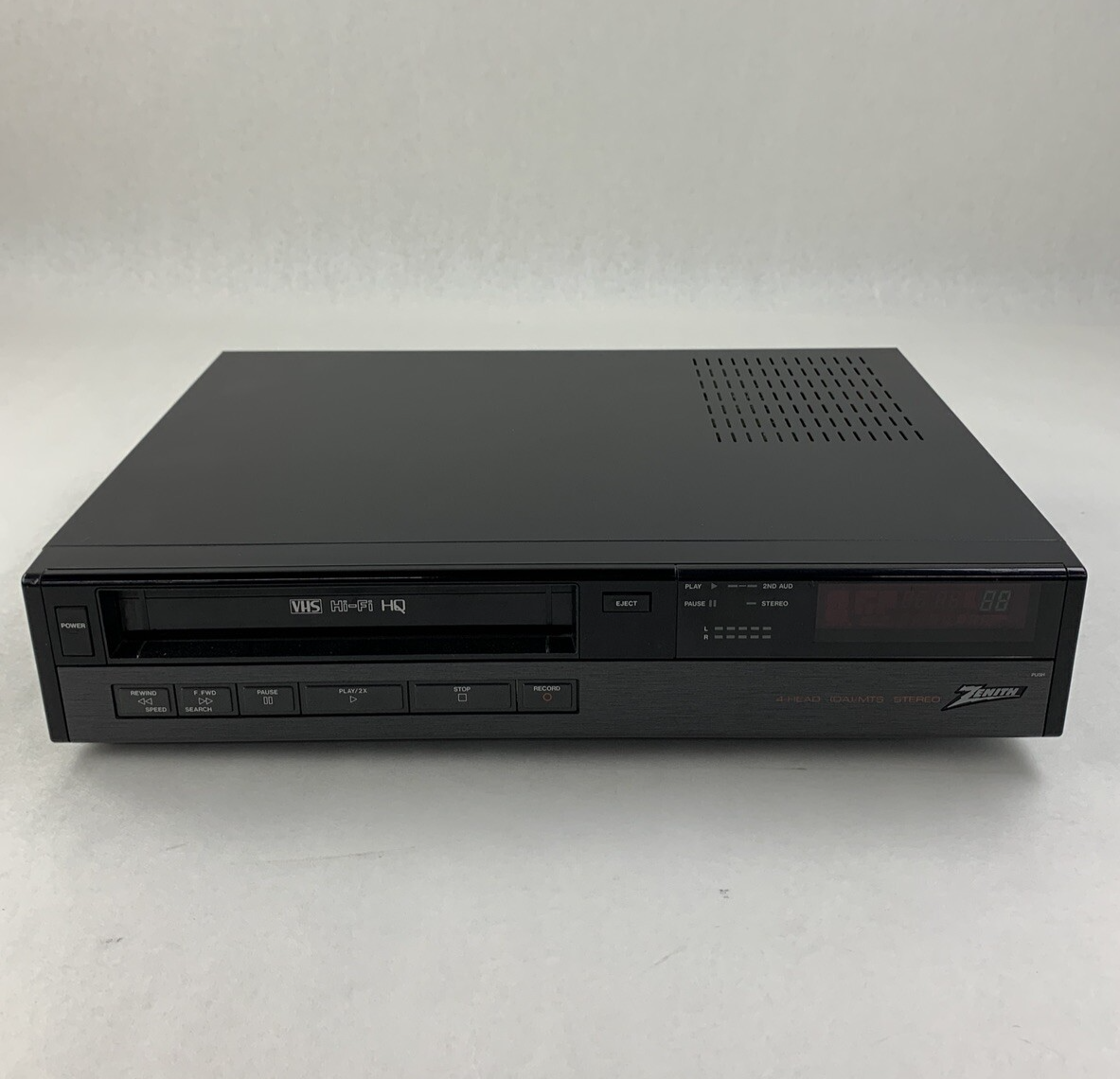 Zenith VRE510HF 4-HEAD Player Recorder Tested White Bar on Top and Bottom