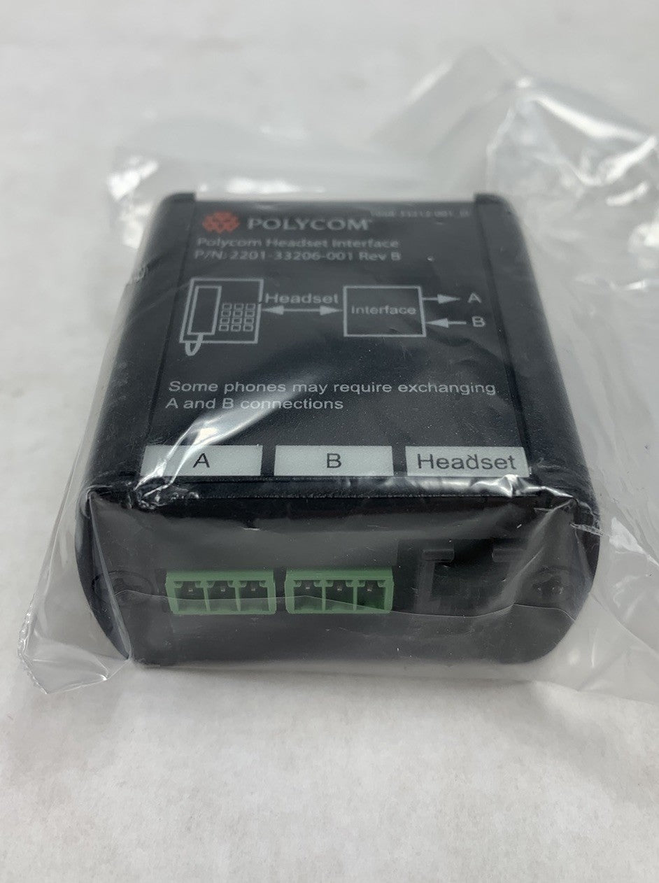 Polycom 2201-33206-001 Rev B Headset Interface Adapter