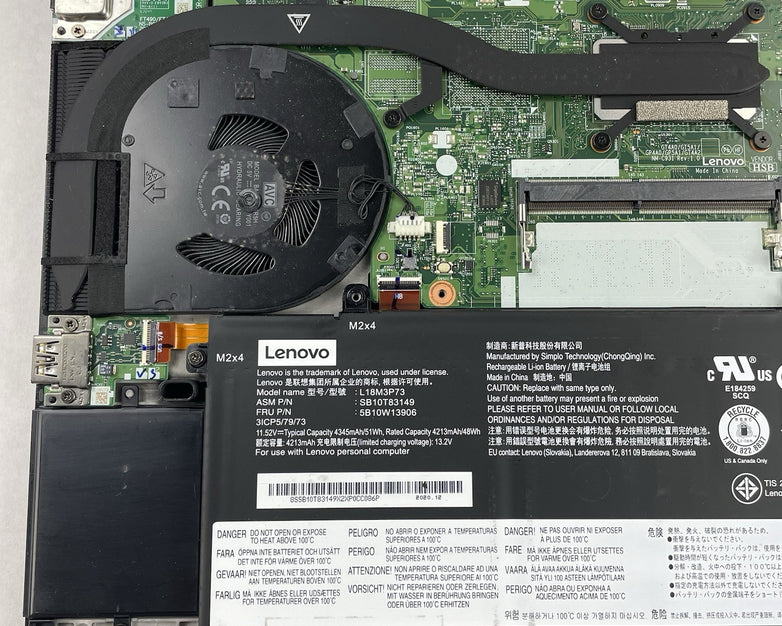 Lenovo ThinkPad T14 Gen1 14" i5-10310U 1.70 GHz 8 GB RAM No SSD/OS/AC