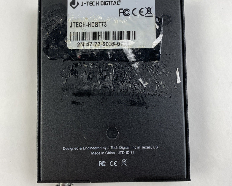 J-Tech Jtech-HDBT73 Digital HDBaseT HDMI Extender Transmitter and Receiver No AC