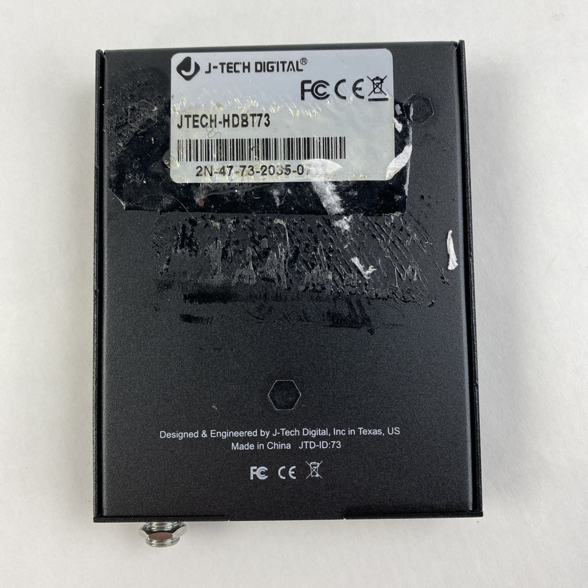 J-Tech Jtech-HDBT73 Digital HDBaseT HDMI Extender Transmitter and Receiver No AC9