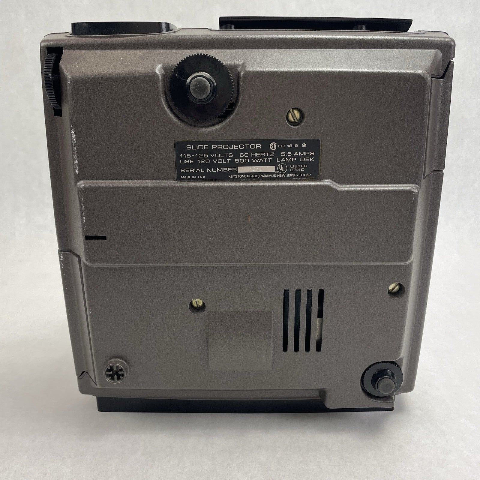 Focal Constellation 600RF Slide Projector 120V 60Hz 500W