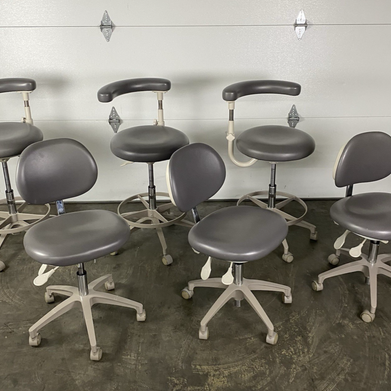 A-dec 1601 / 1622 Dental Doctor Stool - 6 Total