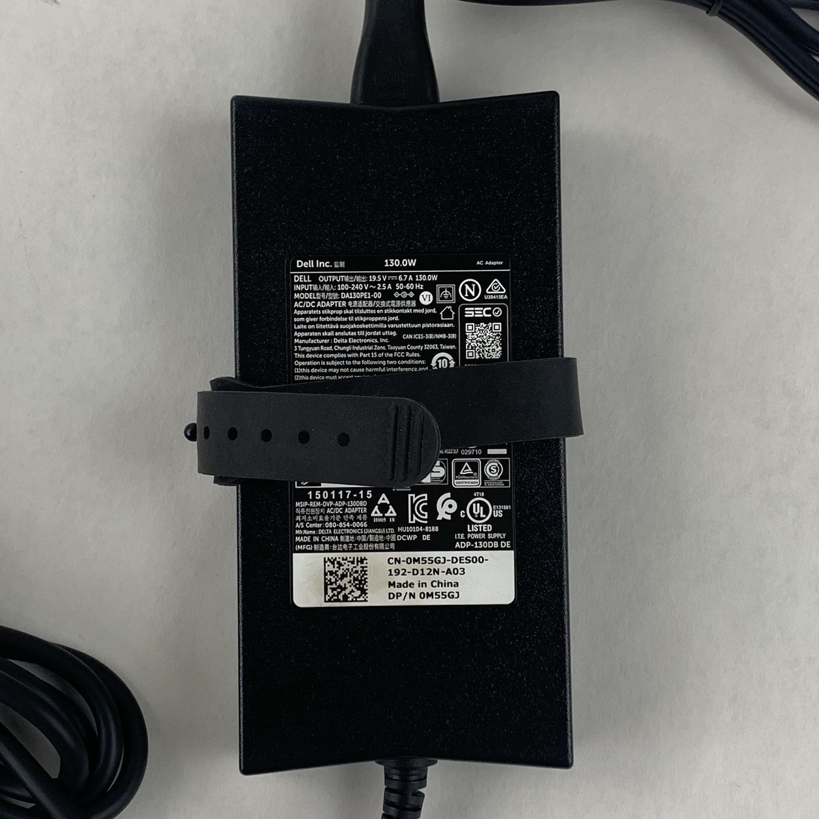 Dell DA130PE1-00 130W AC Adapter 19.5V 6.7A PA-4E OEM Laptop Charger Lot of 5x1