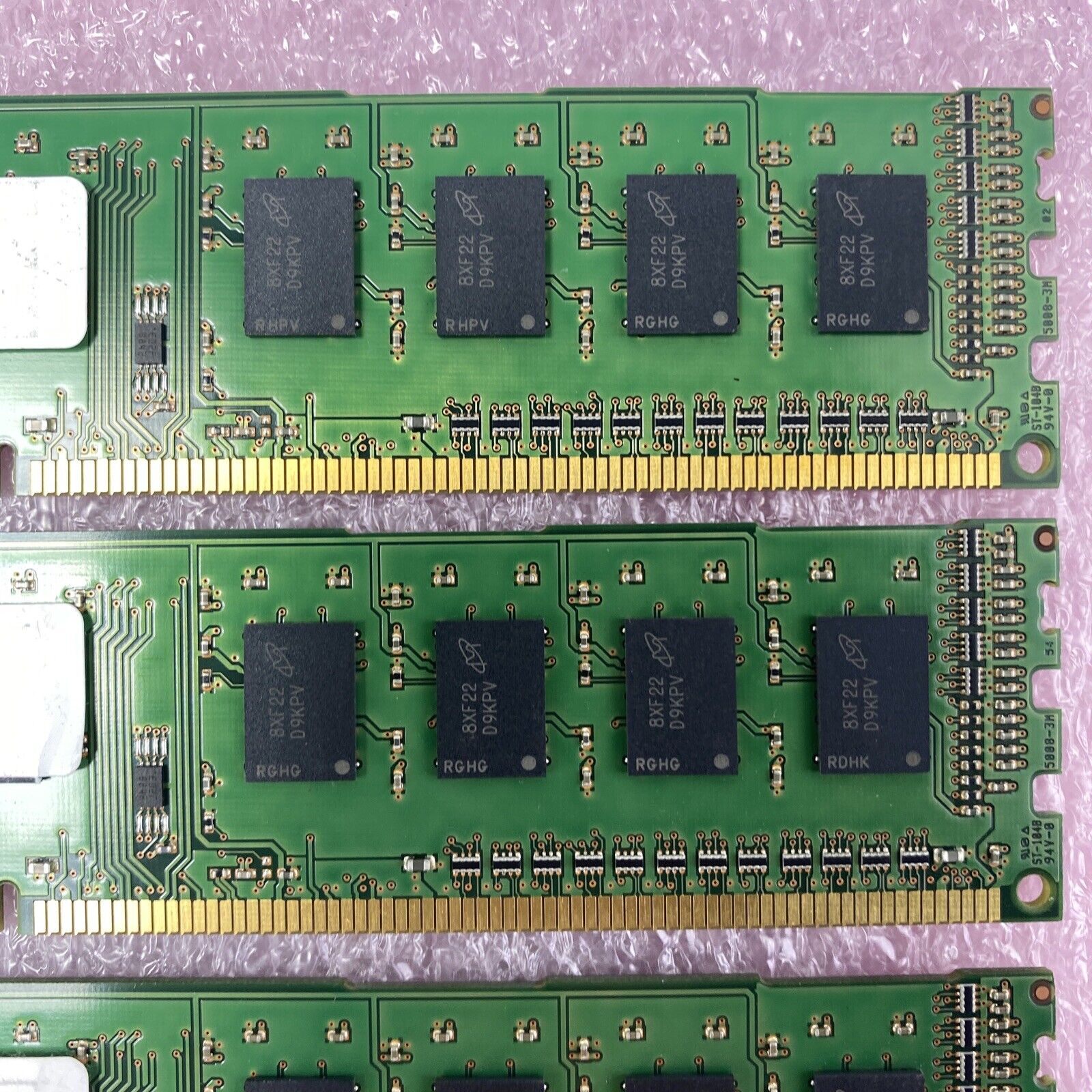Lot( 4 ) 1GB Micron MT8JTF12864AZ-1G1F1 DDR3 1Rx8 PC3-8500U-7-10-A0 non-ECC RAM
