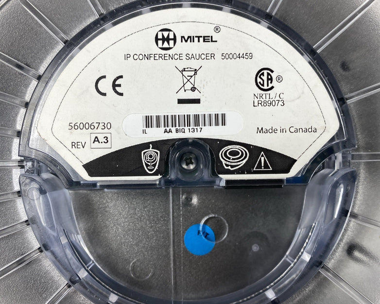 Mitel 5310 IP Conference Saucer Unit Untested (Lot of 2)