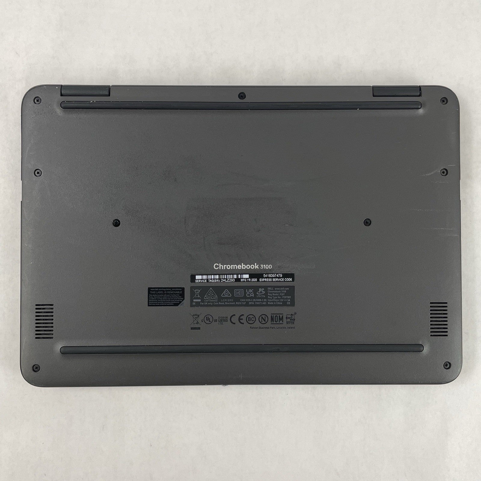 Dell ChromeBook 3100 11.6" Celeron N4020 1.10 GHz 4 GB RAM 16 GB Storage12