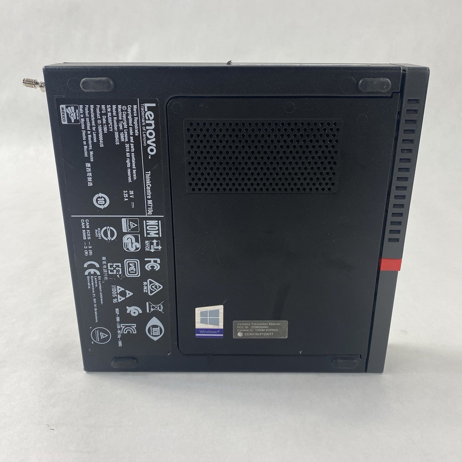 Lenovo ThinkCentre M710q Micro Intel Core i5-7500T 2.7GHz 16GB RAM No HDD OS AC