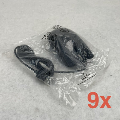 Dell Optical Mouse MS116T1 CN-065K5F Black USB Scroll Wheel Lot of 9