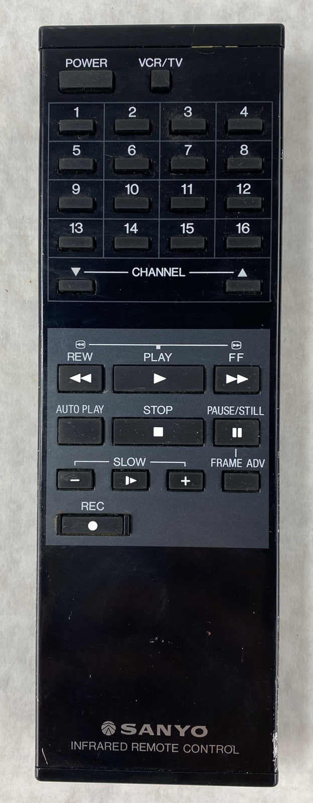 Sanyo Remote Control for VHR-19000