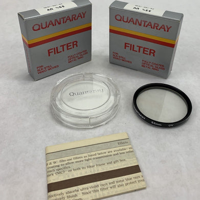 Quantaray Multi-Coated 52mm UV Lens (Lot of 2)