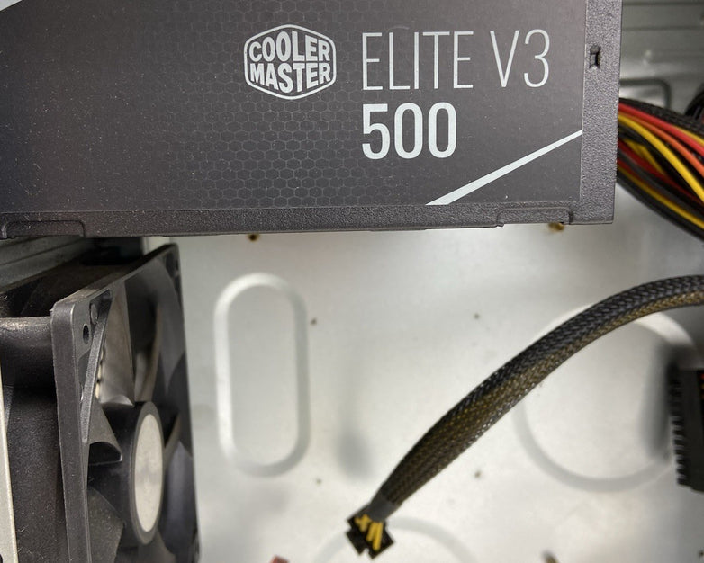 Cooler Master 350 Mid Tower Computer Case Cooler Master Elite V3 500W PSU