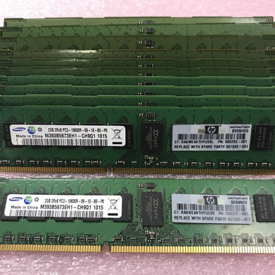 Samsung 30GB Kit 15x2GB PC3-10600R-09-10-B0-P0 DDR3 Server RAM M393B5673EH1