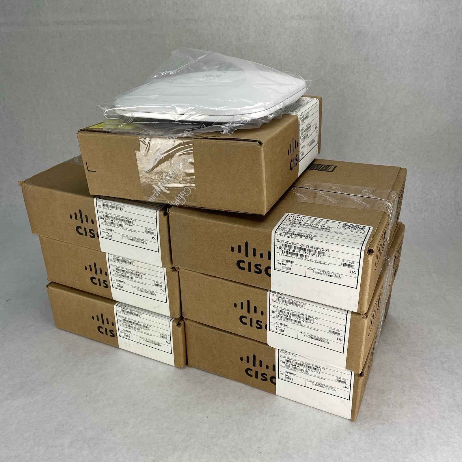 Cisco Aironet 802.11n AIR-LAP1142N-A-K9 Wireless Access Point Lot of 7