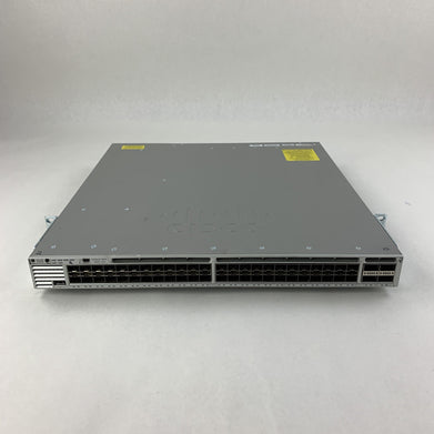Cisco WS-C3850-48XS-E 48 Port 10G SFP+ Fiber Switch Tested Reset