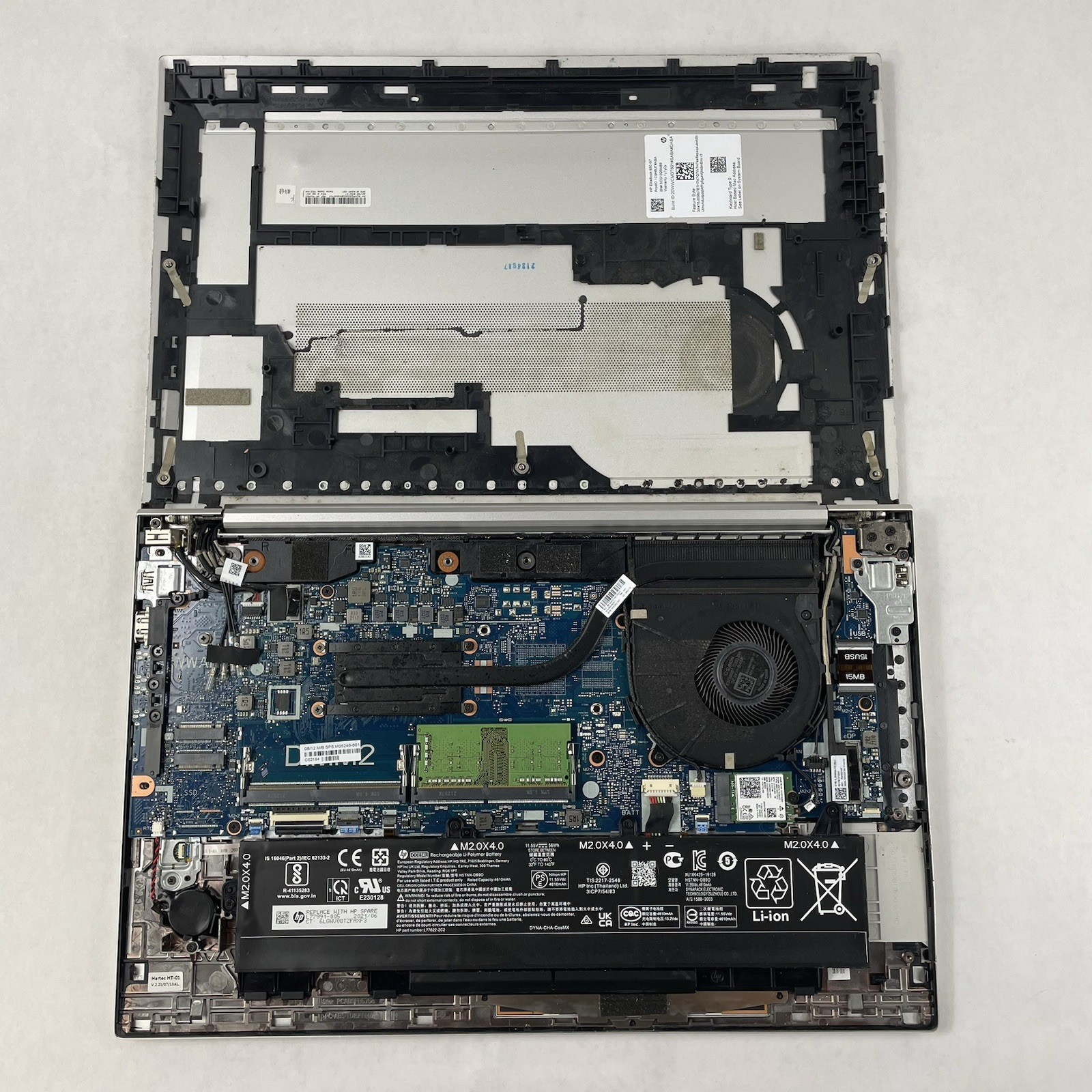 HP EliteBook 850 G7 15.6" i5-10210U 1.60 GHz 8 GB RAM No SSD/OS/AC - Bad Edge20