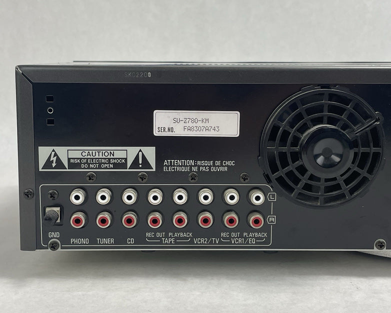 Technics SU-Z780 Stereo Integrated Amplifier Tested No Power Cord