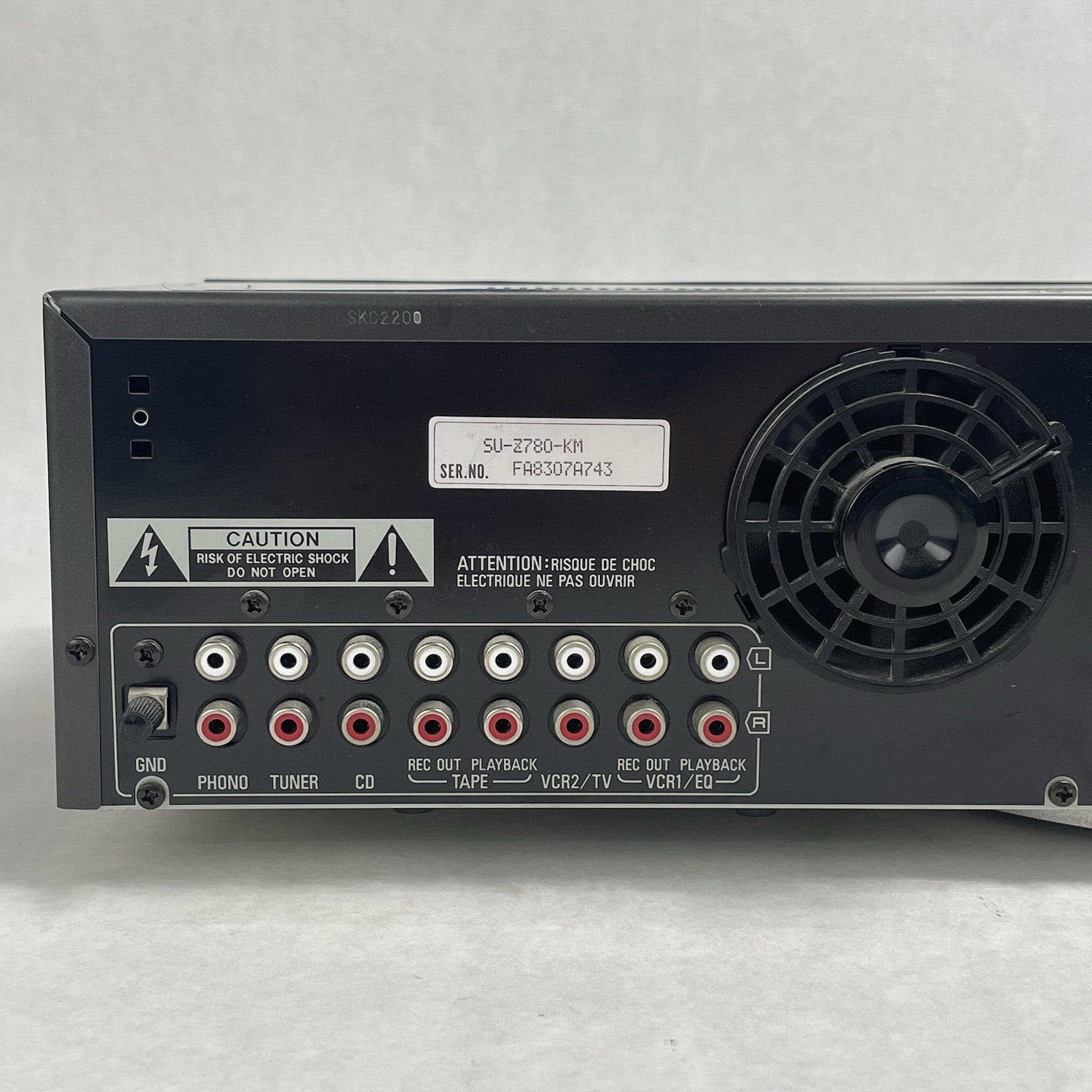 Technics SU-Z780 Stereo Integrated Amplifier Tested No Power Cord7