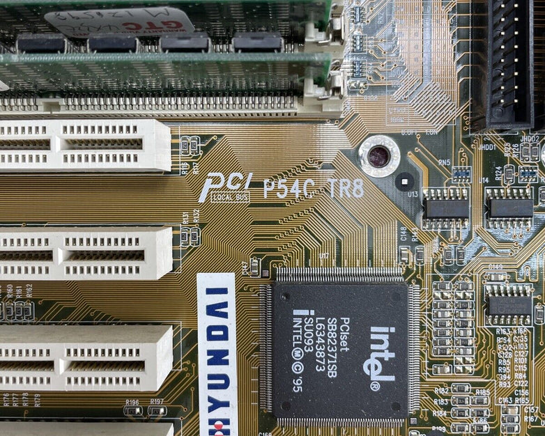 Hyundai P54CTR8 Motherboard Bad Time Chip Boots into Bios