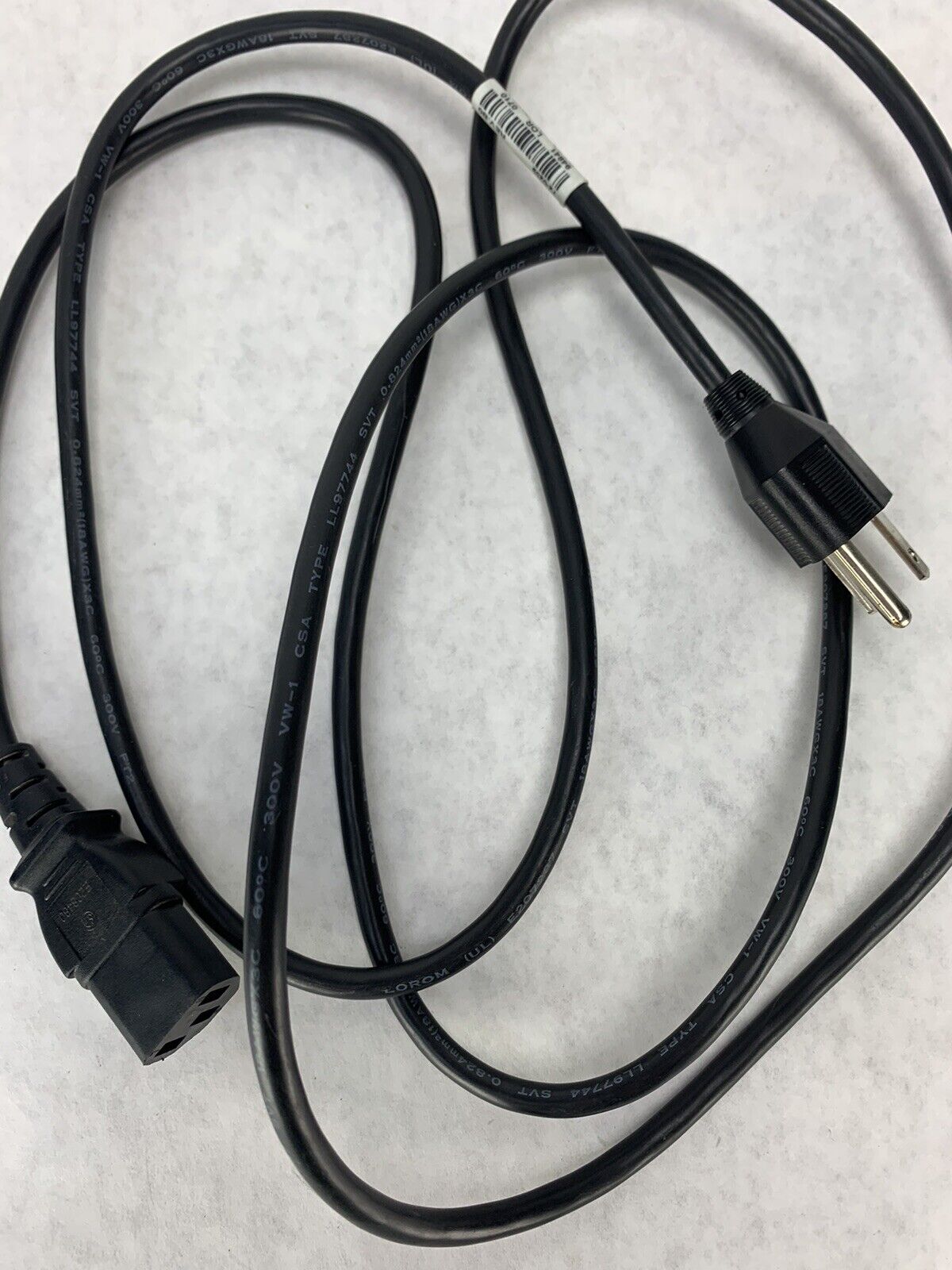 Cisco Lorom 10A 125V 7ft Power Cord Cable 72-0259