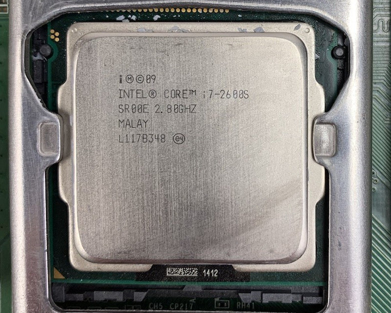 Dell OptiPlex 790 Motherboard Intel Core i7-2600S 2.8GHz 4GB RAM No Shield