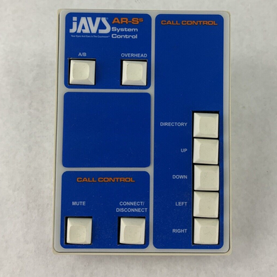 JAVS AR-Ss Call Control System Control Audio Interface