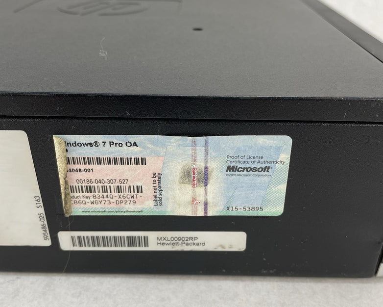 HP Compaq 8000 Elite Micro Core 2 Duo E8400 3.00 GHz 4 GB RAM No HDD/OS