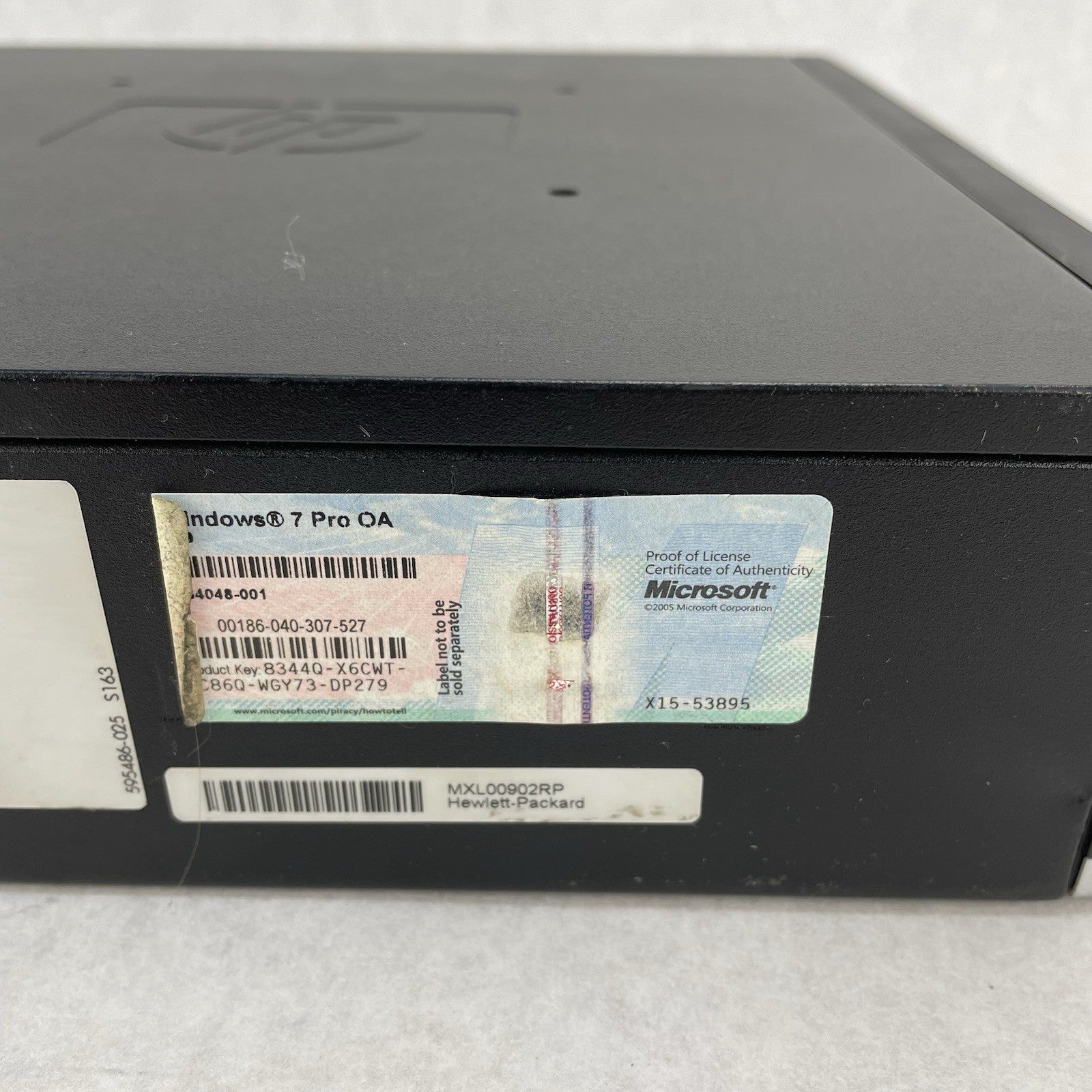 HP Compaq 8000 Elite Micro Core 2 Duo E8400 3.00 GHz 4 GB RAM No HDD/OS9