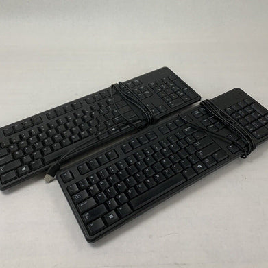 Dell KB212-B USB Wired Keyboard 04G481 (Lot of 2)