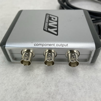 PNY Technologies 91004686A HDTV Video Adapter Breakout Box Untested