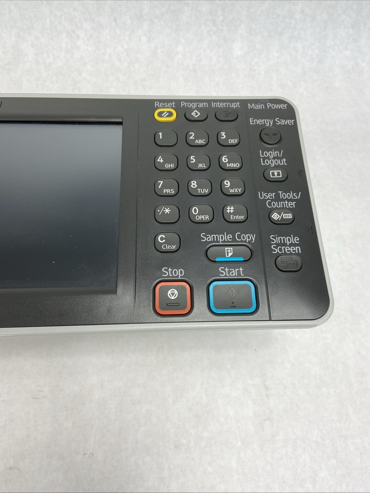 Ricoh MP C4502 C5502 Touch Control Panel Display R733-71 - Tested