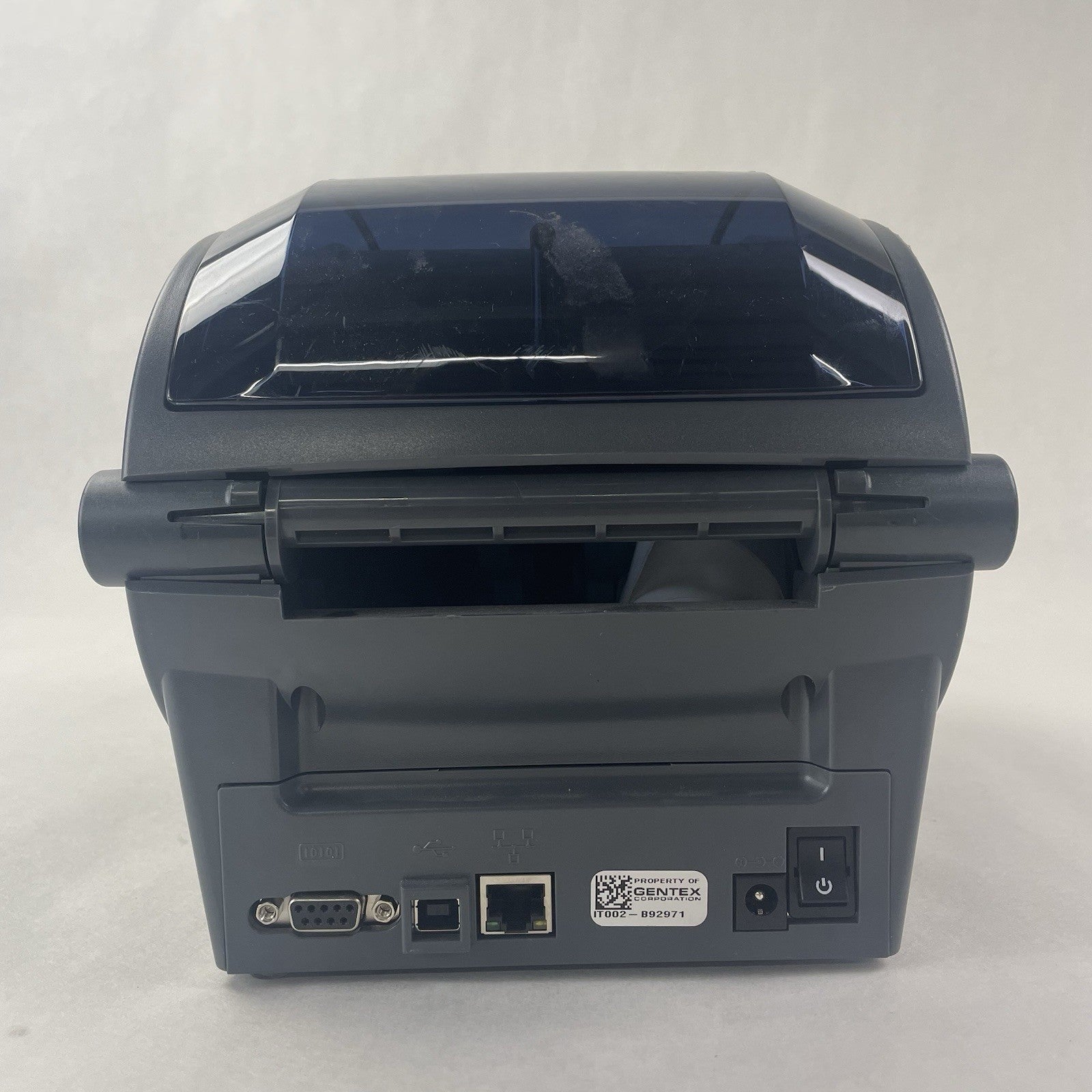 Zebra GX420T Thermal Label Printer 25,400,089pgc Parts or Repair4