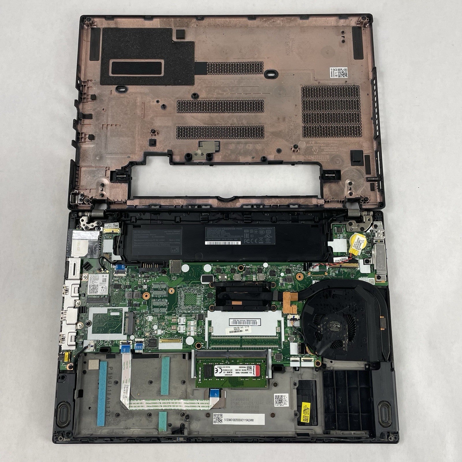Lenovo ThinkPad T480 14" i5-8350U 1.70 GHz 8 GB RAM No SSD/OS/AC - Missing DIMM15