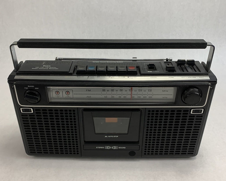 Sears 564 AM - FM - FM Stereo Radio Cassette Recorder