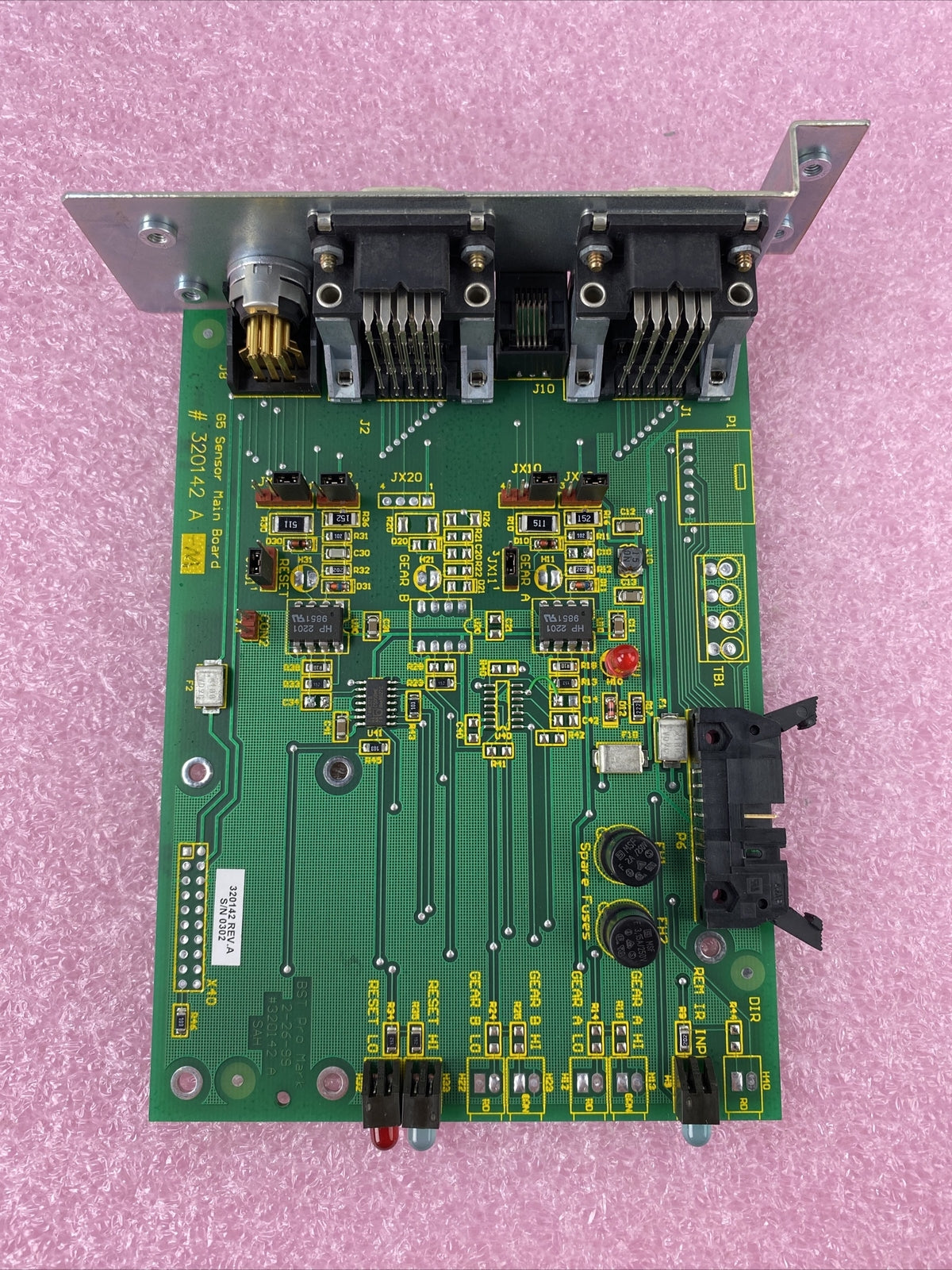BTS Pro Mark 320142 Rev A G5 Sensor Main Board