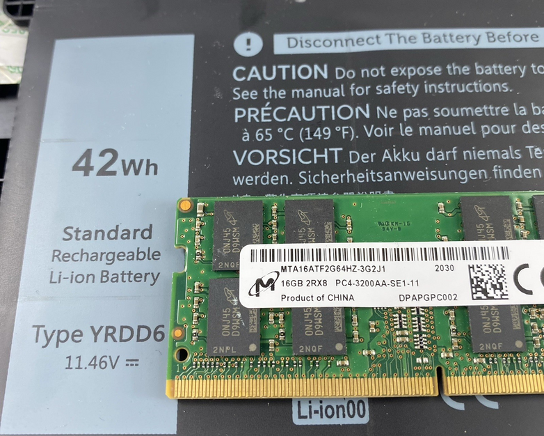 Dell Vostro 3490 14" i5-10210U 3.90GHz 16GB RAM No SSD/OS/AC - READ
