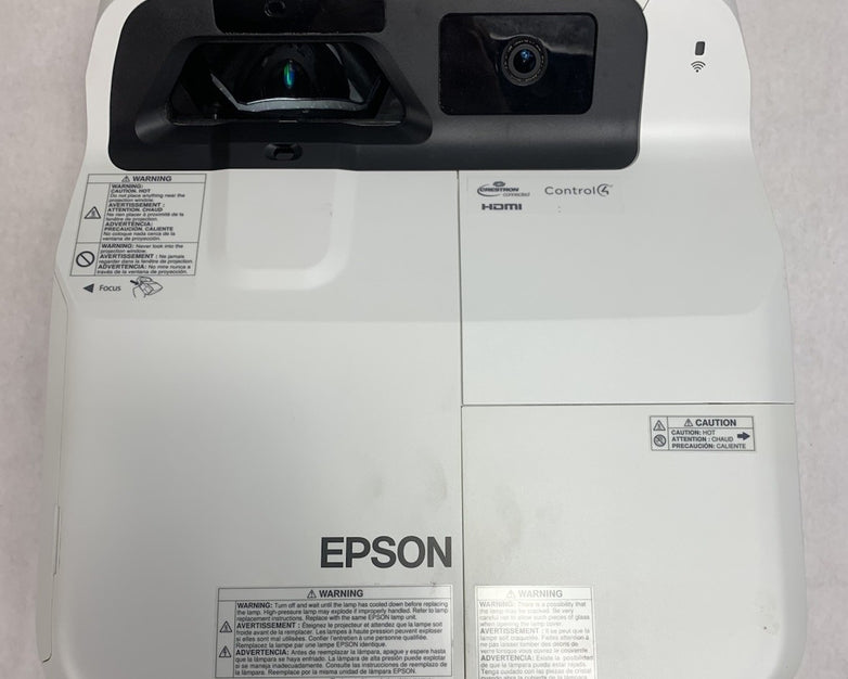 Epson PowerLite 695Wi H740A LCD Lamp Projector 2666 Lamp Hours - No Remote