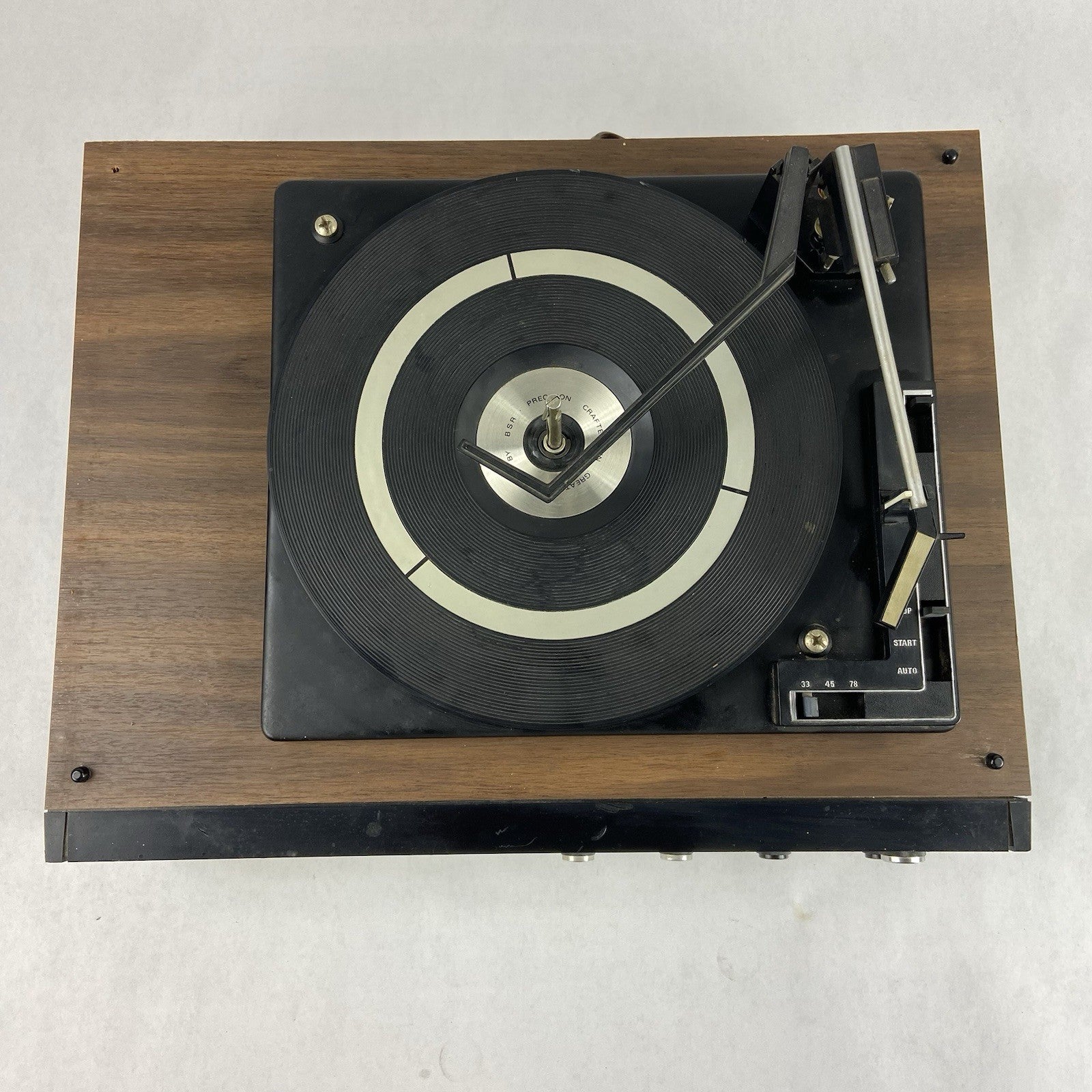 Sears 400.91712 700 AM/FM Stereo 8 Track Turntable Music System3