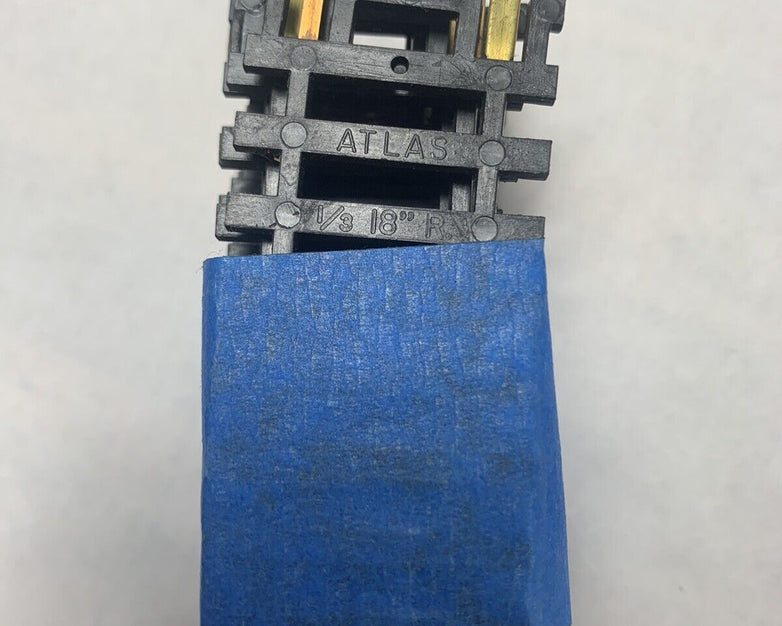 Mixed Lot of 65 HO Scale Atlas 3" 6" 9" 18" 22" Brass Snap Track Pieces