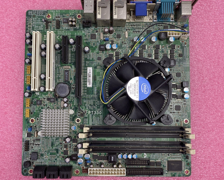 DFI PT330 Motherboard Intel Core i5-650 3.2GHz 4GB RAM w/ Shield