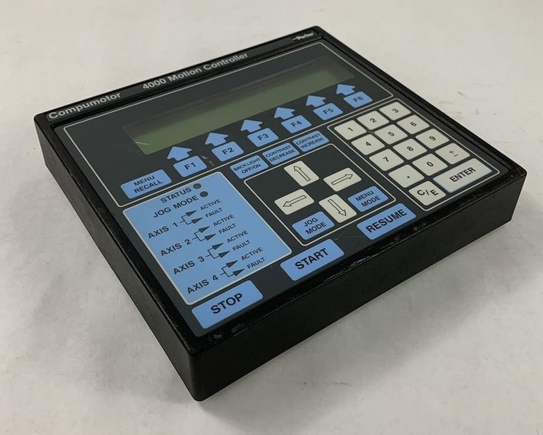 Parker Compumotor 4000 CP4000 Motion Controller Control Panel - Parts or Repair