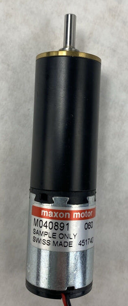 Maxon M040891 060 451740 Swiss DC Servo Motor Sample TESTED