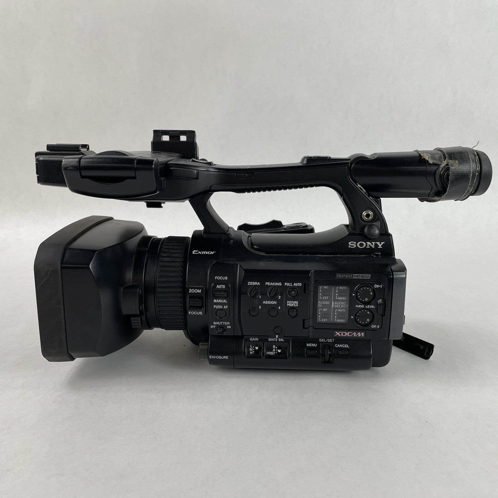 Sony PMW-100 XDCAM HD422 Handheld Camcorder No Battery/AC- Untested Parts/Repair3