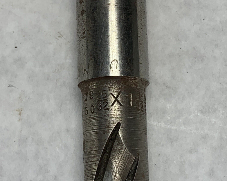 Putnam Tool Company CS 50 25/32 x 1 1/1/32 M/2 3-Fluted End Mill
