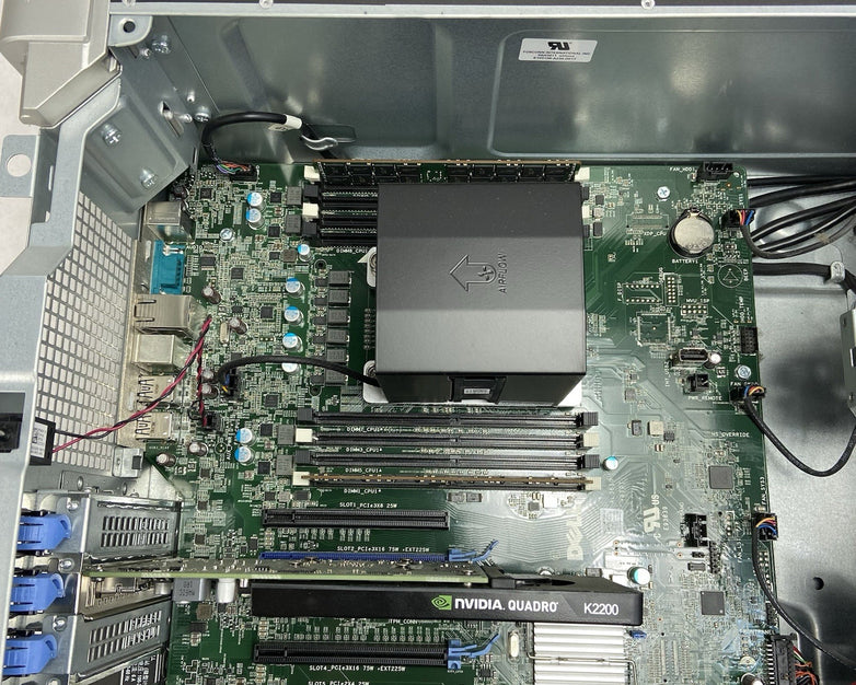 Dell Precision 5810 MT Intel Xeon E5-1620 V3 3.5GHz 32GB RAM K2200 No HDDOS