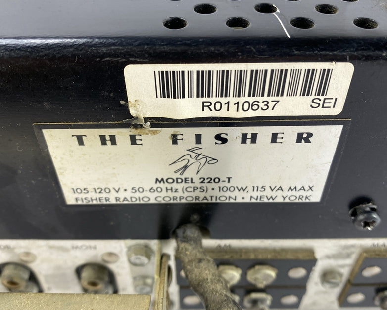 The Fisher 220-T Receiver Stereo Parts or Repair