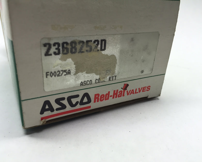 Asco 236825-002D Replacement Coil for Solenoid Valve 2368252D F00275A, NEW