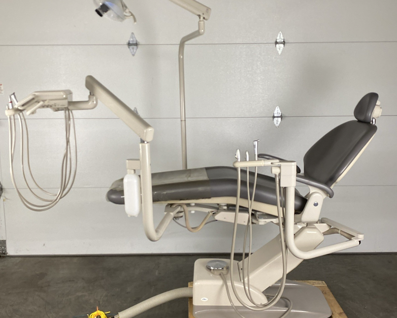 A-Dec 1221 Dental Chair w/ A-Dec 6300 Dental Light
