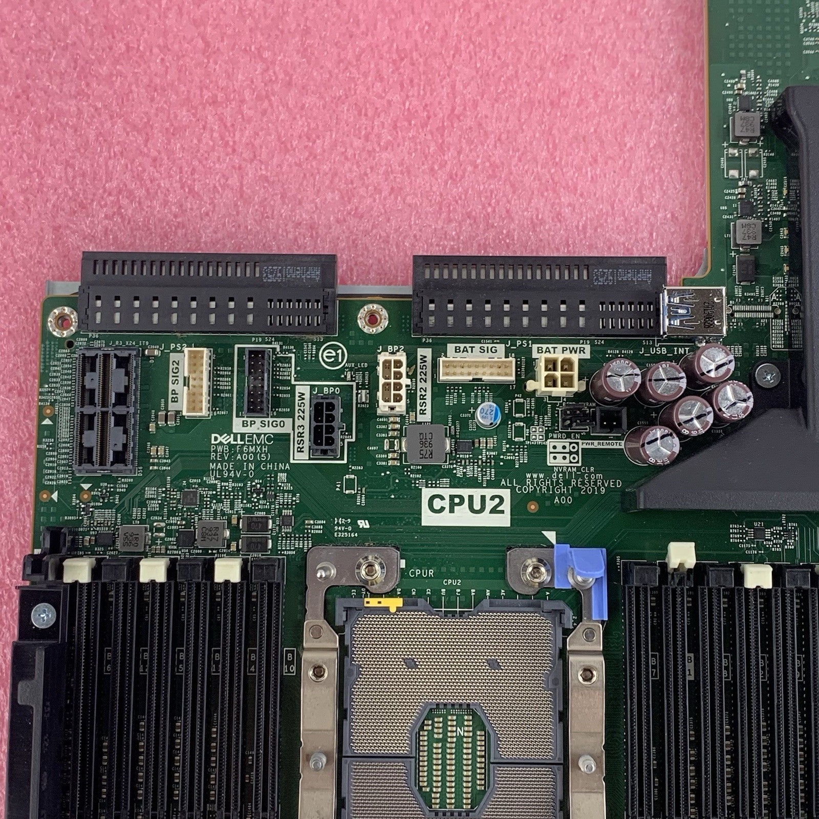 Dell EMC 0YNX56 LGA3647 Server Motherboard for R740xd Error 20000415 1211979