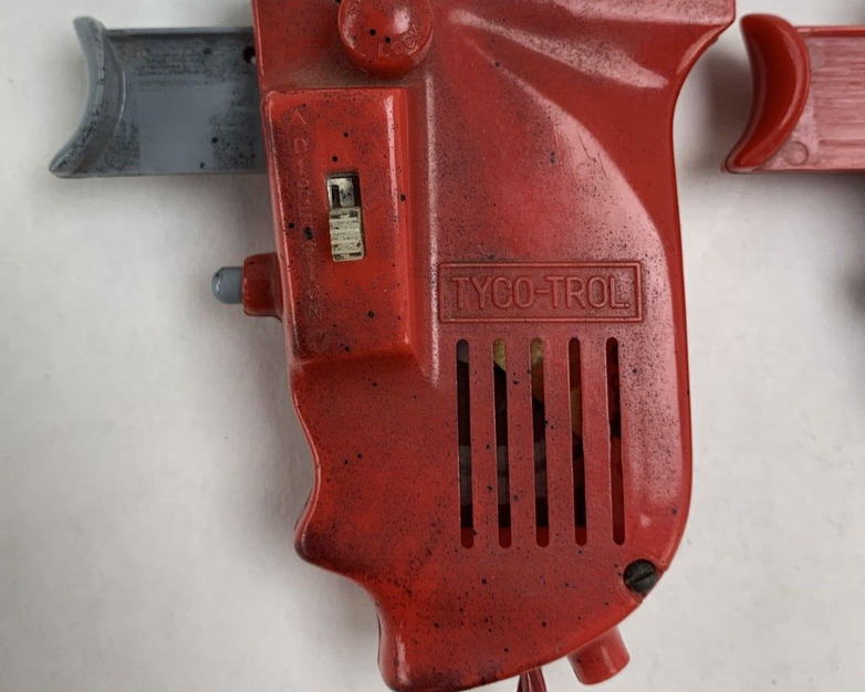Tyco Speedways Red and Blue Speed Controller W/ ITC Model Craft Power Pack